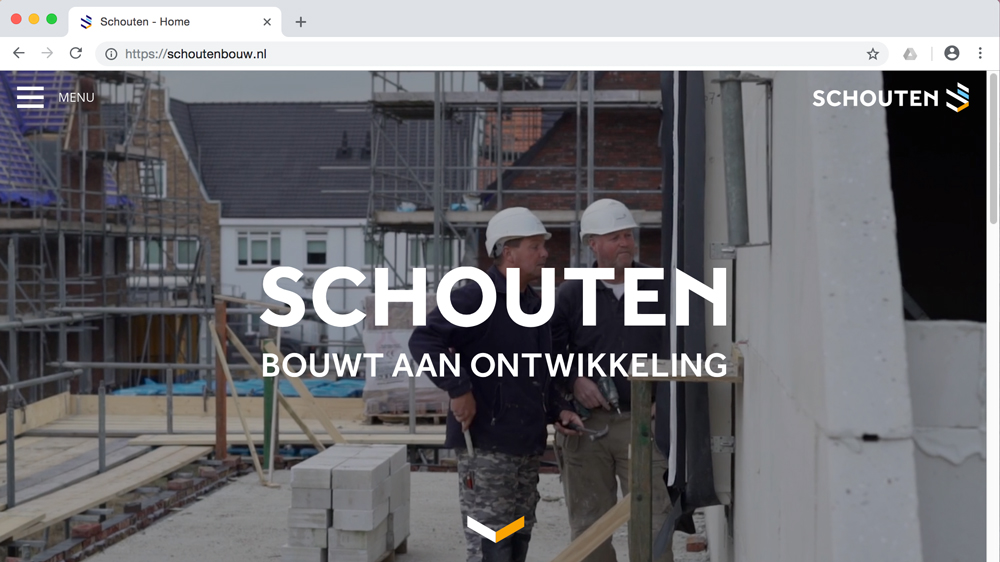 Video header op Schoutenbouw.nl